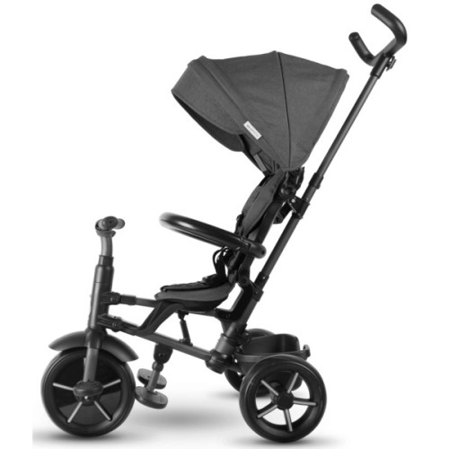 Дитячий велосипед QPlay Rito Star Black складаний триколісний (S380-11RitoStarBlack)