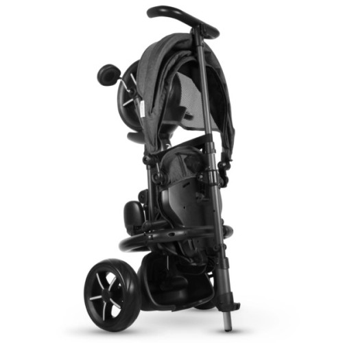 Дитячий велосипед QPlay Rito Star Black складаний триколісний (S380-11RitoStarBlack)