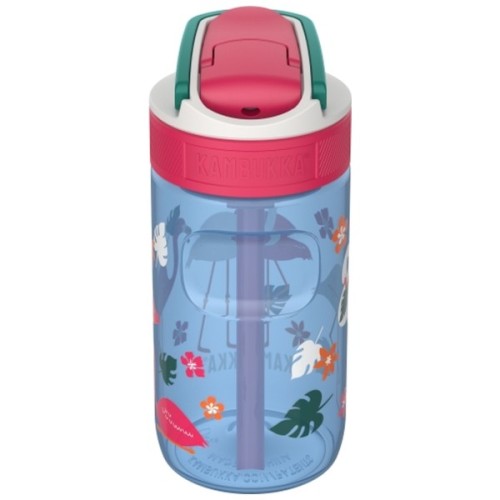 Пляшка для води Kambukka Lagoon 400 мл Blue Flamingo синій/фуксія (11-04052)