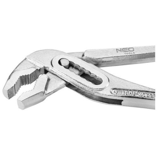 Кліщі Neo Tools трубні, переставні, діапазон 10-45 мм, CrV, 250мм (02-401)