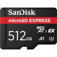Карта пам'яті SanDisk 512GB microSDXC class 10 UHS-I U3 A1 Express (SDSQXFN-512G-GN4NN)