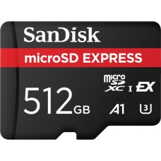 Карта пам'яті SanDisk 512GB microSDXC class 10 UHS-I U3 A1 Express (SDSQXFN-512G-GN4NN)