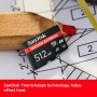 Карта пам'яті SanDisk 512GB microSDXC class 10 UHS-I U3 A1 Express (SDSQXFN-512G-GN4NN)