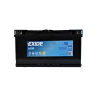 Акумулятор автомобільний EXIDE START-STOP AGM 96Ah Ев (-/+) (EK960)