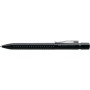 Ручка кулькова Faber-Castell автоматична Grip 2010, корпус чорний, стрижень синій М (0.7 мм) (32214)