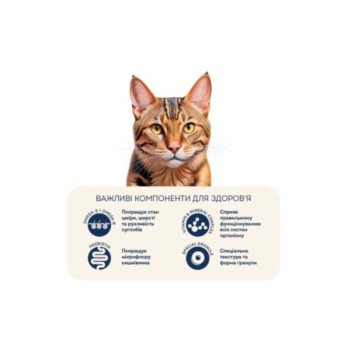 Сухий корм для кішок Home Food For active з куркою та креветками 400 г (4820290090057)