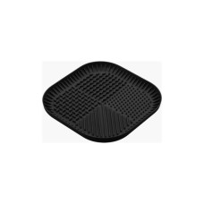 Універсальний посуд для тварин Fiboo Fiboowl килимок для злизування ласощів та їжі, L чорний (FIB0224)