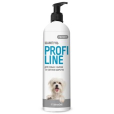 Шампунь для тварин ProVET Профілайн для собак з білою та світлою шерстю 300 мл (4823082422043)