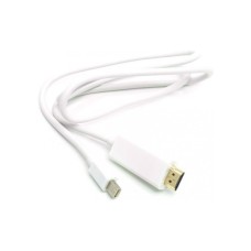 Кабель мультимедійний miniDisplayPort M to HDMI M 1.0m PowerPlant (CA912131)
