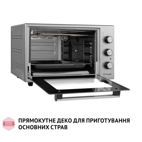 Електропіч Perfelli MIRAGE 37 GREY