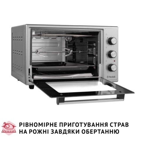 Електропіч Perfelli MIRAGE 37 GREY