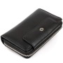 Гаманець ST Leather Зі шкіри Чорний (19339)