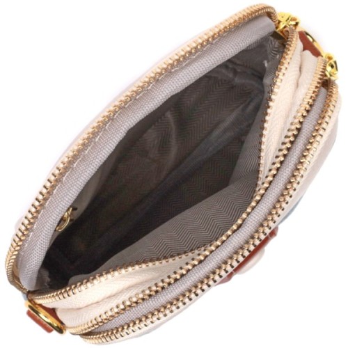 Сумка Vintage З натуральної шкіри Біла (22270)