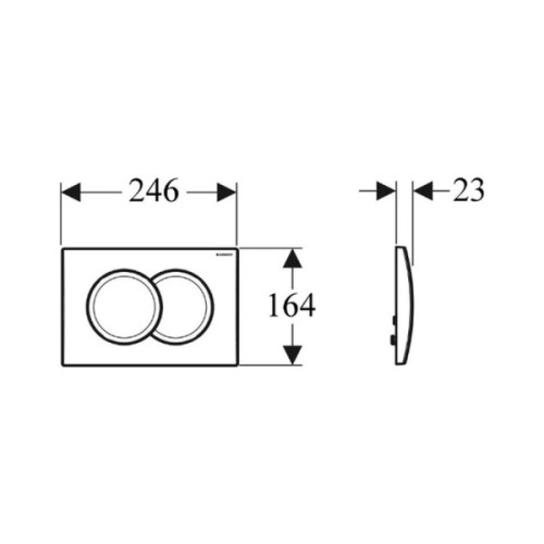 Інсталяція Geberit а 4 в 1 Duofix Pro 20 (118.315.21.2)