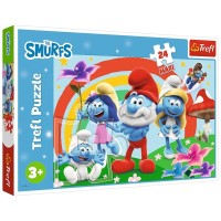 Пазл Trefl Maxi The Smurfs День смурфа 24 елемента (5900511143744)