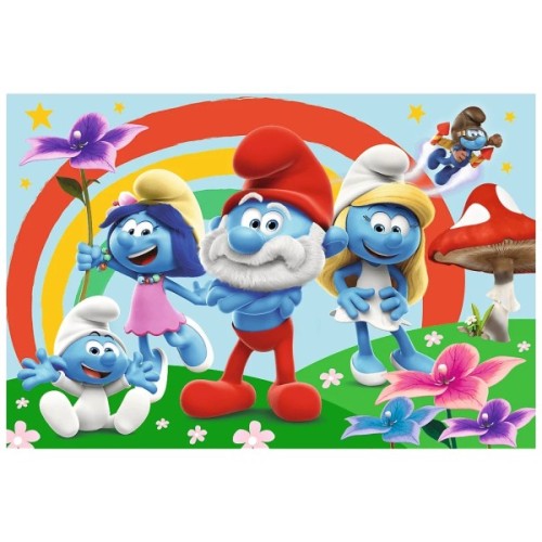 Пазл Trefl Maxi The Smurfs День смурфа 24 елемента (5900511143744)