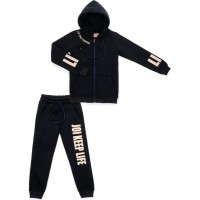 Спортивний костюм дитячий Joi флісовий (H-108-128G-blue)