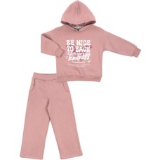 Спортивний костюм дитячий Smile флісовий (3560-116G-pink)