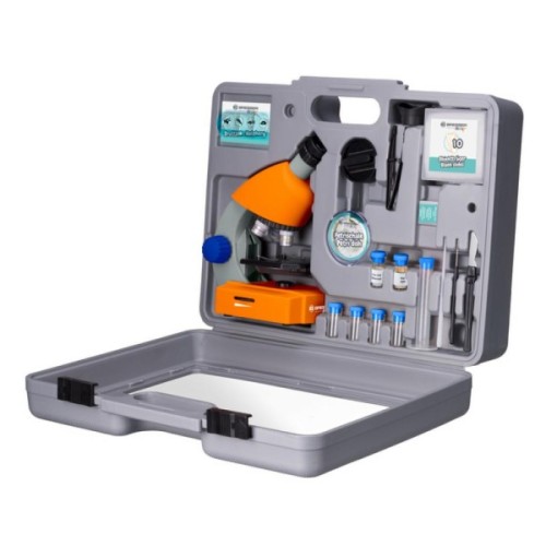 Мікроскоп Bresser Junior 40x-640x Orange + кейс (926813)