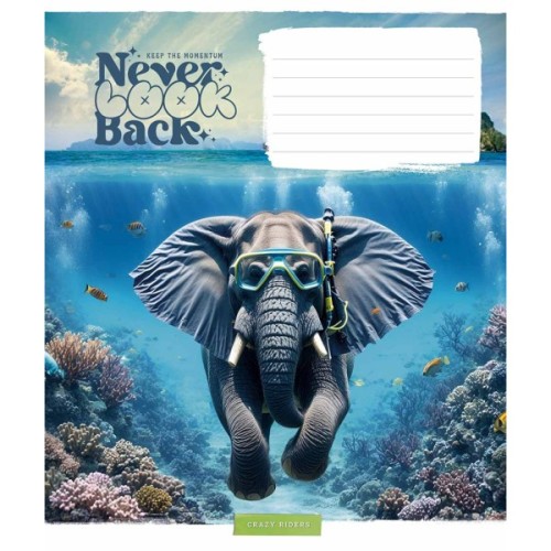 Зошит Школярик Best professions 24 аркуша лінія (024-3499L)