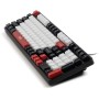 Клавіатура AOC GK116H1 LED USB UA White/Red/Black (GK116H1/97)
