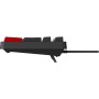 Клавіатура AOC GK116H1 LED USB UA White/Red/Black (GK116H1/97)