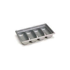 Органайзер для столових приборів Mobil Plastic 32,5 х 53 х h9,5 см сірий (86-GRI)