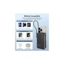 Батарея універсальна Choetech Magnetic Wireless 10000mAh 20W, PD, Qi-15W, USB-C In/Out, build-in cabel, Black (B735-CCBK)
