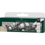 Лайнер Faber-Castell набір капілярних ручок PITT Artist Pen black & white чорний/білий 4 шт різних діаметрів (28939)