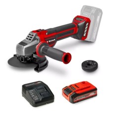 Шліфувальна машина Einhell Professional, TP-AG 18/125 CE Q Li-Solo, 18V, 4Ah, 125мм, 3000–10500об/хв, ЗП, 1.69кг (4431155K)