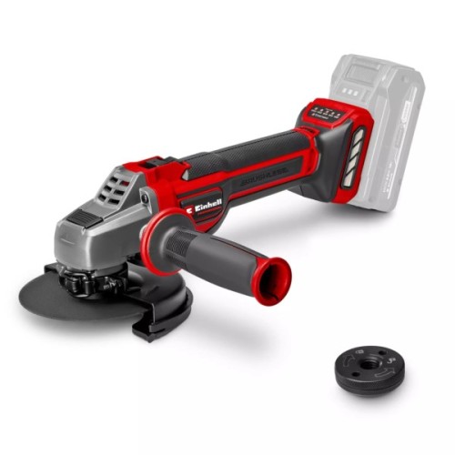 Шліфувальна машина Einhell Professional, TP-AG 18/125 CE Q Li-Solo, 18V, 4Ah, 125мм, 3000–10500об/хв, ЗП, 1.69кг (4431155K)