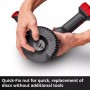 Шліфувальна машина Einhell Professional, TP-AG 18/125 CE Q Li-Solo, 18V, 4Ah, 125мм, 3000–10500об/хв, ЗП, 1.69кг (4431155K)