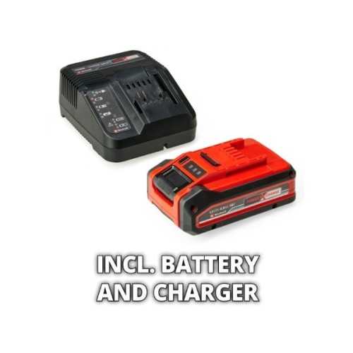 Шліфувальна машина Einhell Professional, TP-AG 18/125 CE Q Li-Solo, 18V, 4Ah, 125мм, 3000–10500об/хв, ЗП, 1.69кг (4431155K)