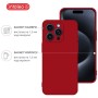 Чохол до мобільного телефона Intaleo SoftShell Apple iPhone 15 Pro Max Red (1283126585395)