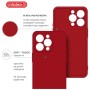 Чохол до мобільного телефона Intaleo SoftShell Apple iPhone 15 Pro Max Red (1283126585395)
