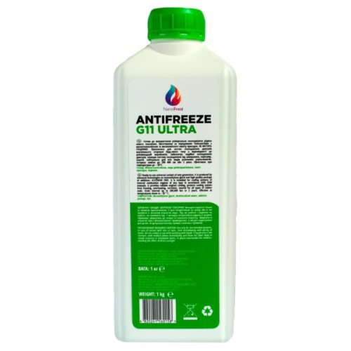 Антифриз NanoFrost G11 Ultra зелений, 1кг