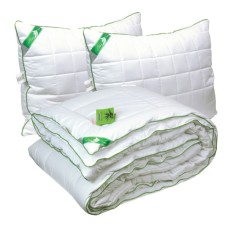 Ковдра Руно набір ковдра 200х220 + 2 подушки 50х70 (925.52Aloe Vera)