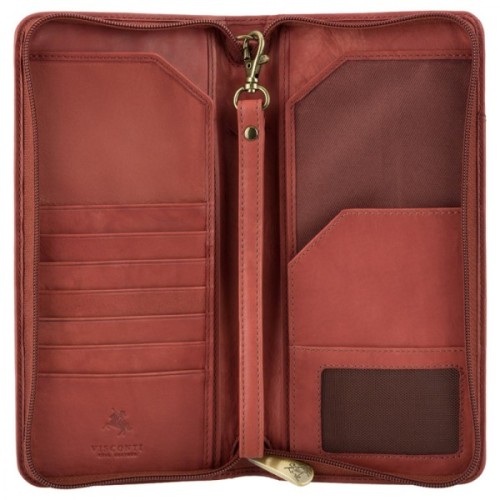 Портмоне Visconti Дорожнє 1157 Brown (1157 BRN)