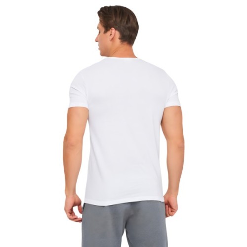 Футболка Kappa T-shirt Mezza Manica Girocollo K1305 Bianco білий XL (8052394816110)