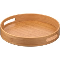 Таця Ardesto Midori, 30х5см, бамбук, кругла (AR1430BR)