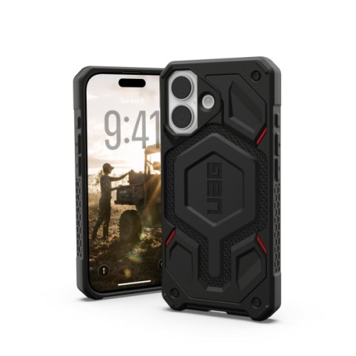 Чохол до мобільного телефона UAG iPhone 17 Monarch Pro MagSafe Kevlar Black (114516113940)
