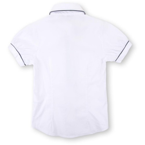 Блузка дитяча A-Yugi з коротким рукавом (1576-140G-white)