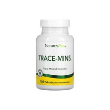 Мінерали Natures Plus Комплекс мікроелементів, Trace-Mins, Trace Mineral Complex, 180 таблеток (NAP-03560)