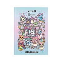 Щоденник шкільний Kite tokidoki, тверда обкладинка (TK25-262)