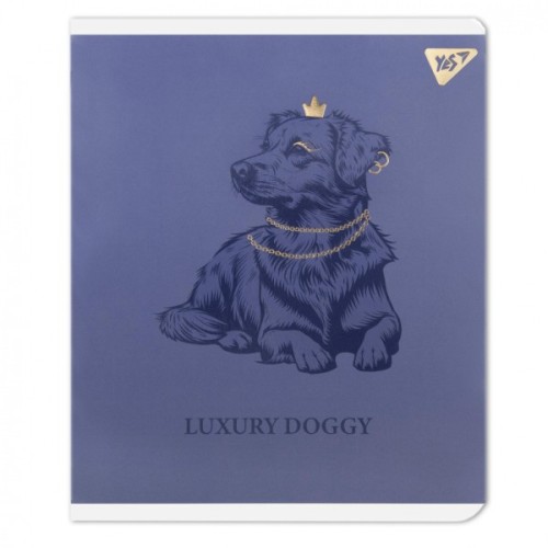 Зошит Yes Luxure doggy А5 24 аркушів клітинка (767539)