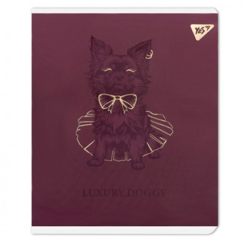 Зошит Yes Luxure doggy А5 24 аркушів клітинка (767539)