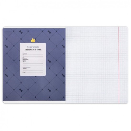 Зошит Yes Luxure doggy А5 24 аркушів клітинка (767539)