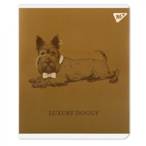 Зошит Yes Luxure doggy А5 24 аркушів клітинка (767539)