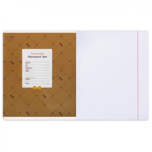 Зошит Yes Luxure doggy А5 24 аркушів клітинка (767539)