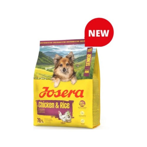 Сухий корм для собак Josera Mini Senior Chicken & Rice 3 кг (4032254787723)